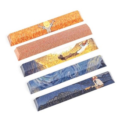 1PC PBT Spacebar Keycap DyeSubbed 6.25U 6.25X Space Keycaps Multiple Themes