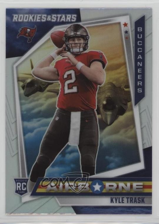 2021 Panini Rookies & Stars Airborne Silver Prizm Kyle Trask #AB-21 RC