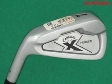 Callaway X-Forged 2007 Single 7 Iron Steel Project X 5.5 Shaft Mens LEFT HANDED