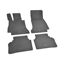 Gummifu&szlig;matten geeignet f&uuml;r Mercedes E-Klasse ab 2022 - Passgenau, Rutschfest