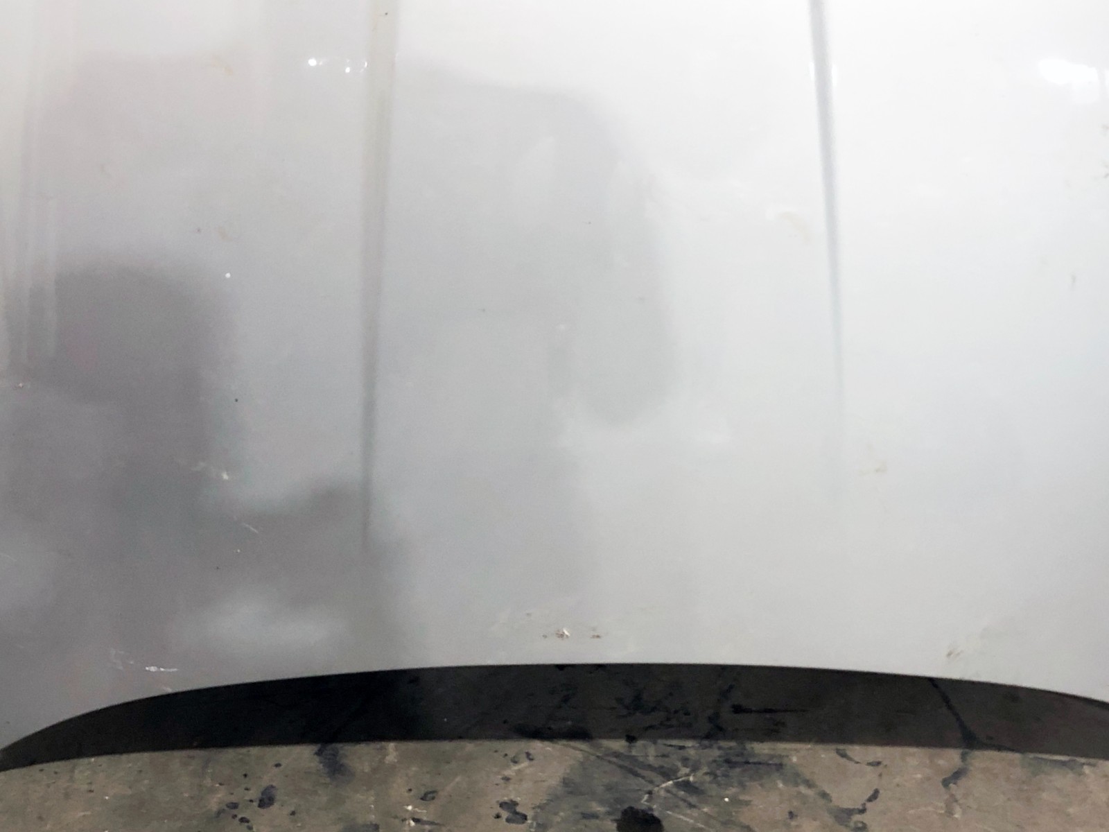 03-13 Maserati Quattroporte M139 Hood Panel Bonnet GRIGIO TOURING Silver OEM 09