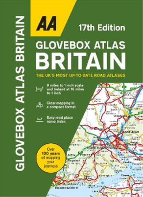AA Publishing AA Glovebox Atlas Britain (Spiral Bound) AA Road Atlas Britain