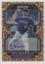 2022 Panini Prizm Draft Picks Snakeskin 13/15 Eric Reyzelman #PDP160 Auto 1i1m