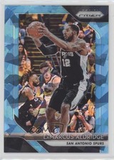 2018-19 Panini Prizm Blue Ice Prizm 74/99 LaMarcus Aldridge #291 pe8