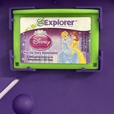DISNEY PRINCESS LeapFrog LeapPad /Leapster Explorer Game Cartridge - TESTED