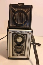 Vintage Spartus Full-Vue Twin Lens Camera Untested AS-IS Nice Camera