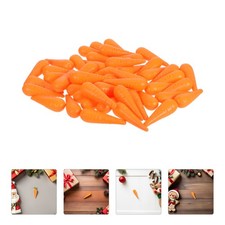 50 Pcs Small Carrot Nose for Snowman Craft Plastic Props Costume