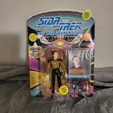 1993 Star Trek Next Generation Action Figures (8) Never Opened