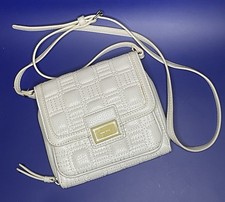 Nine West Vintage White Quilted Crossbody Bag