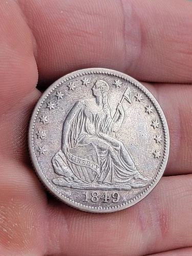 1849-O Seated Liberty Half Dollar