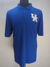 Fanatics University Kentucky Wildcats UK Polo Shirt Mens XL Blue NWT