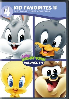 4 Kid Favorites Baby Looney Tunes DVD June Foray NEW