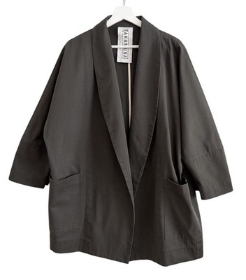 1/8 Takamura Bata Poiret Jacket Kimono Robe Olive Green Heavy Cotton Unisex S