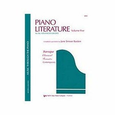 Piano Literature, Volume 5