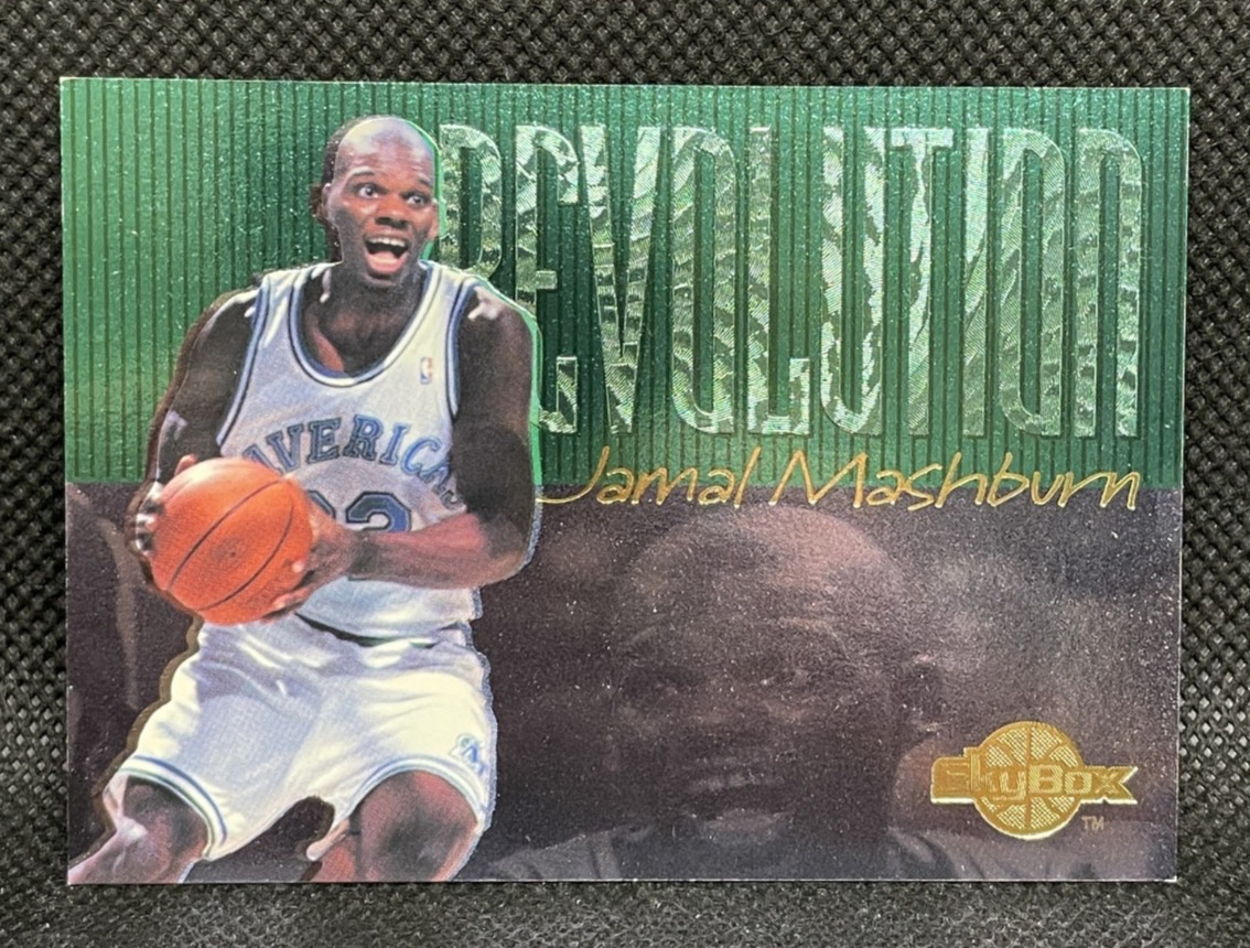 1994-95 SkyBox Premium #R3 Jamal Mashburn Revolution Card Insert!