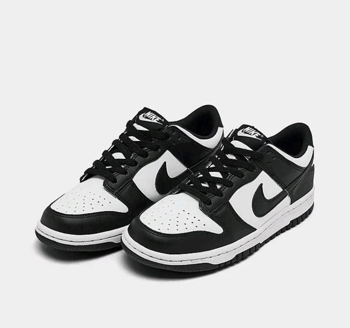 NIKE DANK LOW(GS) ２３cm Nike Dunk Low (GS) – White/Black/White – Size 7Y (CW1590-100) | eBay