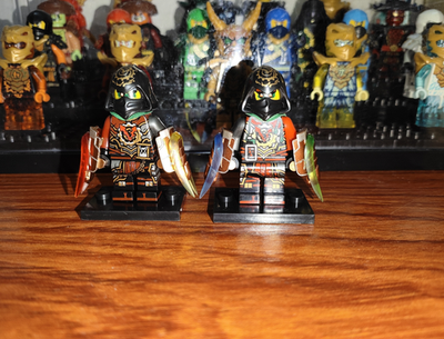 MOC LEGO Ninjago Time Twins Krux & Acronix Old Ver Minifigure 4
