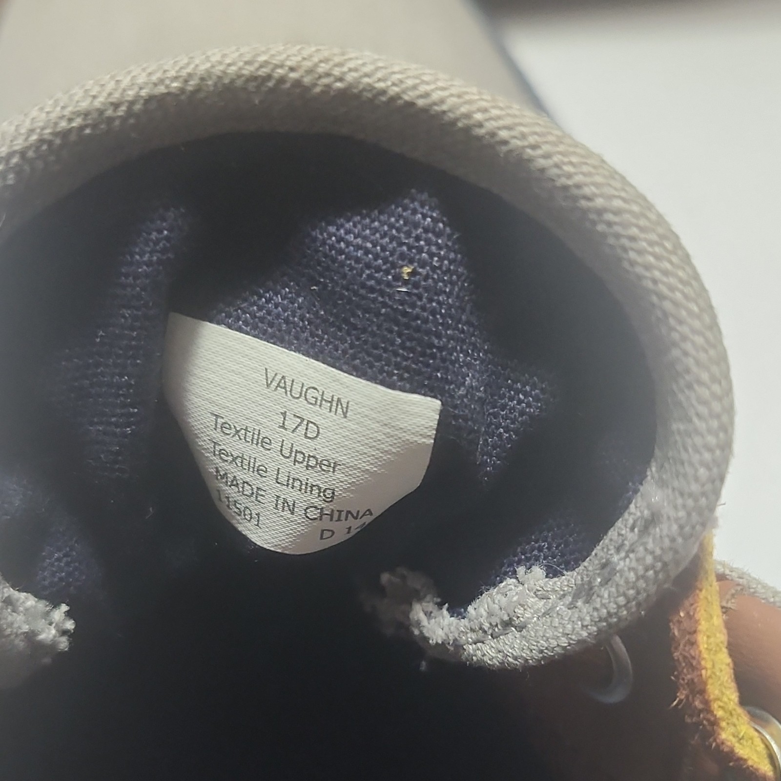 Polo Ralph Lauren Vaughn Men's Canvas Lace Up Sneakers Textile Upper Gray 17D thumbnail 15