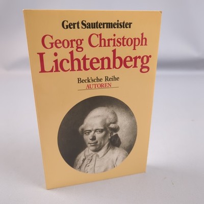 Gert Sautermeister Georg Christoph Lichtenberg C H Beck Biografie TB