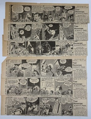 Batman Comic Strips 1944 Bob Kane DC Comics Golden Age Phantom Terrorist Arc
