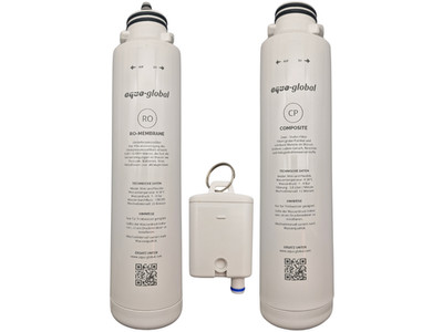 Neue Filterset Aqua Global Mini Touch    RO Membrane + Composite CP Wasserfilter