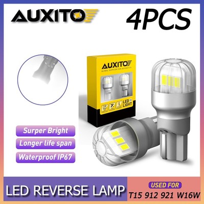 AUXITO T15 904 902 W16W LED Back Up Reverse Light Bulbs Error Free Replacement