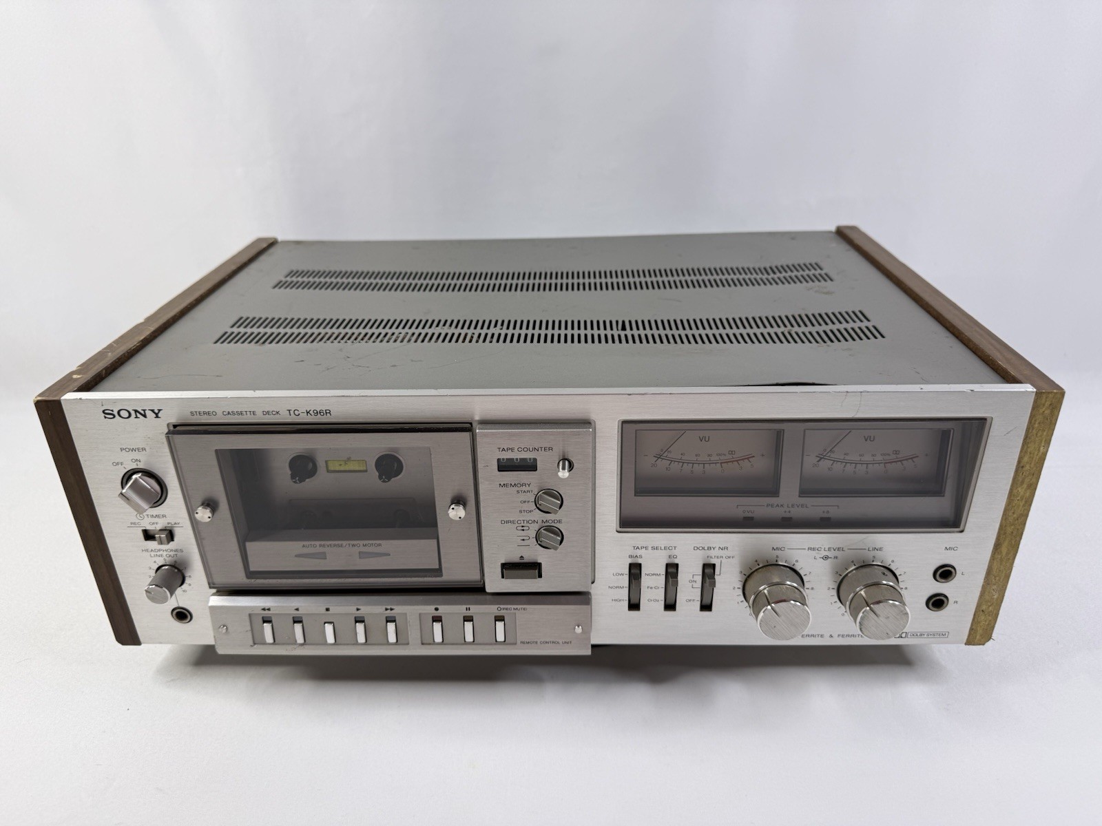 Sony TC-K96R vintage audio equipment - eBay listing photo 1