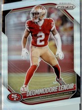 Deommodore Lenoir Silver Panini Prizm - Silver 281 NM