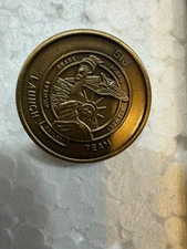 Vintage NASA Space Shuttle Pin - Challenger STS- 51-J Launch Team