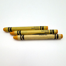Crayola Dandelion Yellow Crayons Lot of 3 MPN Dandelion