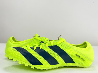 Adidas Adizero Sprintstar Laufschuhe, Herren Sneaker UK Größe 7,5, Grün, Neu