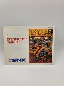 P.O.W. Prisoners of War (Nintendo, NES 1989) CIB Complete in Box! Good Shape