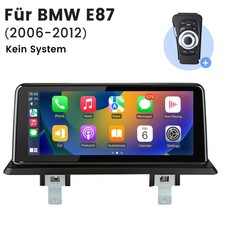 iDrive Linux Autoradio GPS Navi Carplay SWC F�r BMW 1er E81 E82 E87 E88 2006-12