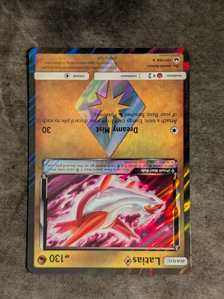 Latias Prism Star 107/168 Near Mint Celestial Storm Ultra Rare Holo 2018 Pokemon - Image 3 of 4