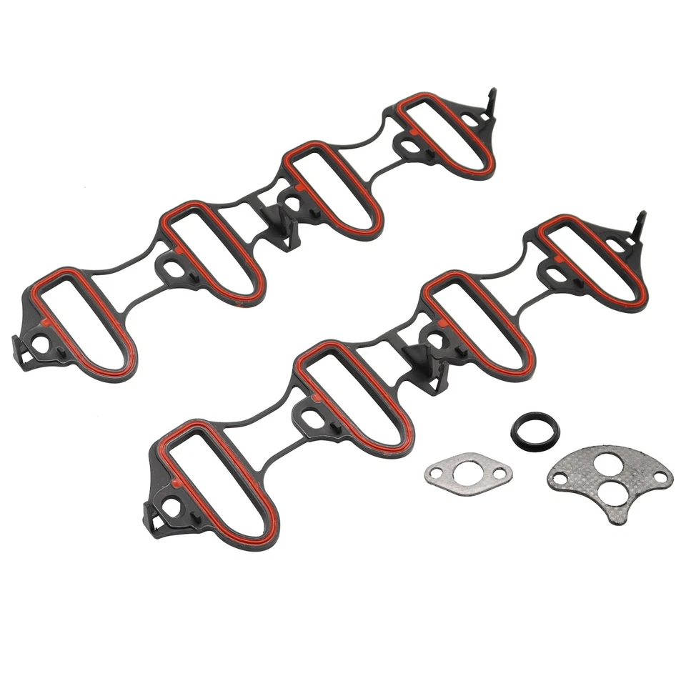 OHV Intake Manifold Gaskets For 99-03 Chevrolet Silverado GMC Sierra 4.8 5.3 6.0 - Image 2 of 4