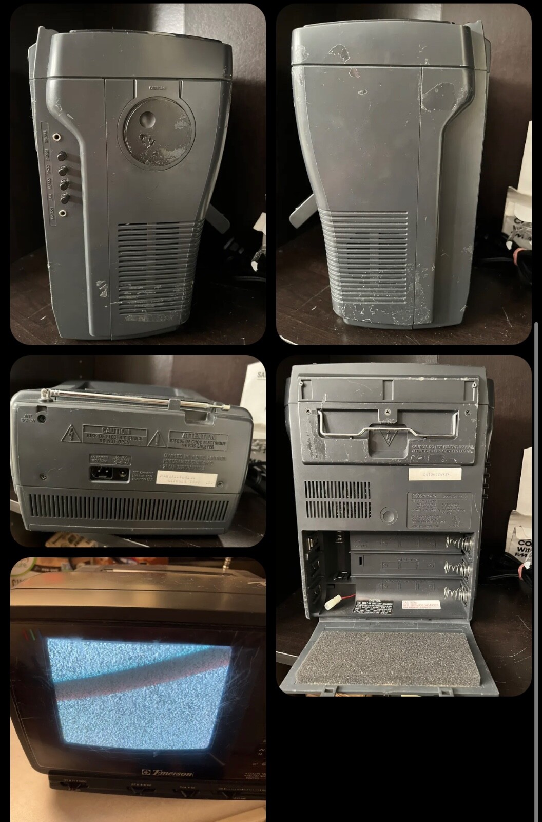 Vintage Emerson TC0560 Portable 5.5