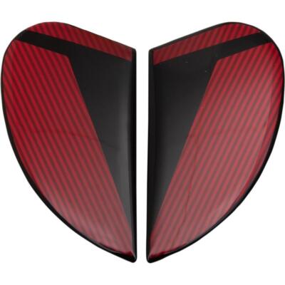 Icon Airform Conflux Side Plate Red For Moto Motorcycle Motorbike