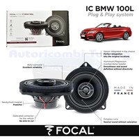 Koaxial Lautsprecher Post Focal Plug E Play Ic Bmw 100L FüR Bmw F23 2-Wege