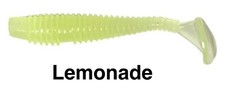 (100 Pack) 2" Ribbed Soft Swim Bait Paddle Tail Lure Minnow Bass Fishing Jig Rig