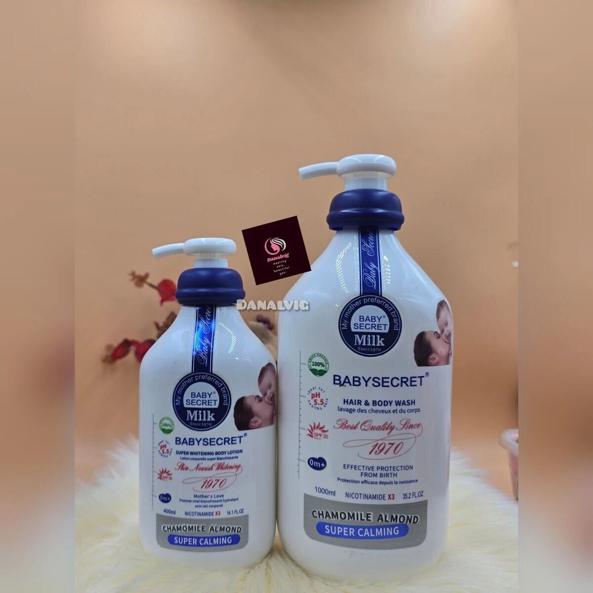 Baby Secret Super Whitening Lotion + Shower Gel PH5.5-Protection From Birth
Opens in a new window or