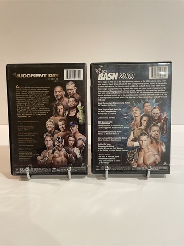WWE JUDGMENT DAY (DVD, 2009) & THE BASH (DVD, 2009) John Cena, Jeff Hardy, - Bild 2 von 4