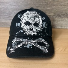 Morro Bay Hat Cap Strap Back Kids Youth Black California Adjustable