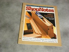 VTG: SHOP NOTES VOL.6 ISSUE.36 Woodworking Plans  Tips, VG
