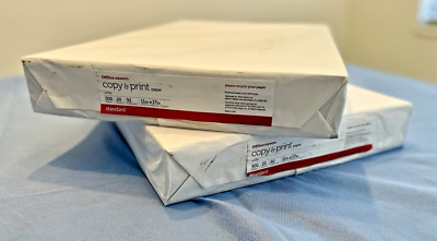 11x17 Copy & Print Paper Office Depot 500 sheets 20# 92 bright. NEW