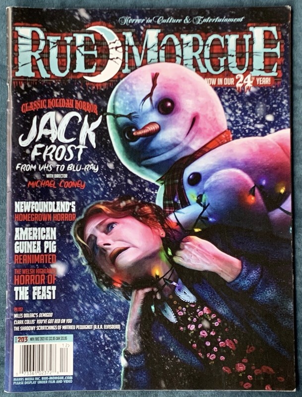 Rue Morgue #203  Nov 2021  