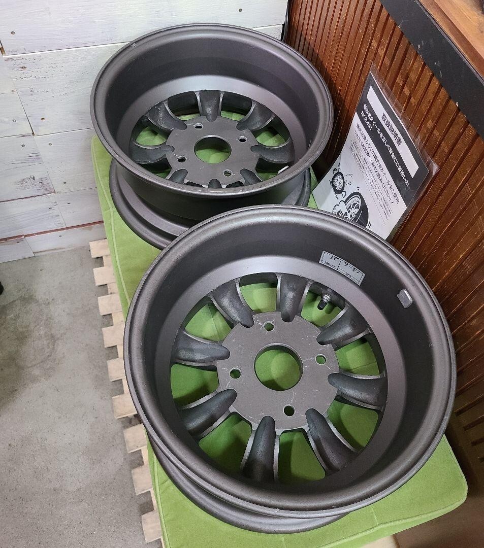 WATANABE Eight Spoke magnesium 2wheels 13inch 6J +21 4H WATANABE Eight Spoke magnesium 2wheels 13inch 6J +21 4H