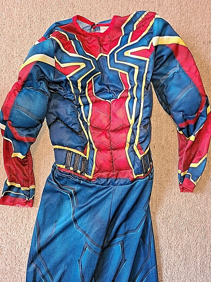 Marvel Avengers Endgame IRON-SPIDERMAN Mono Disfraz Talla Mediana Vestir Foto 3 de 4