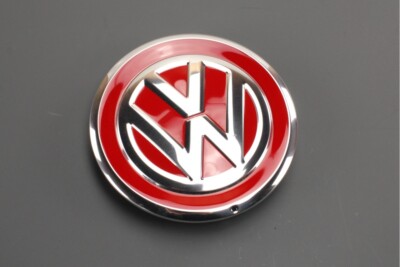 Genuine VW Up! 2017-on alloy wheel centre cap x1 (red) 1S0601149D GQF