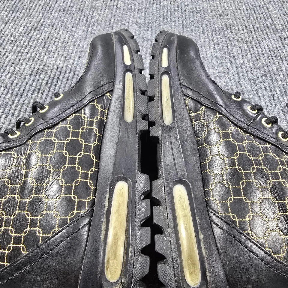 Botas de combate vintage Nike ACG para mujer 7,5 negras amarillas senderismo retro 311910-071 Foto 3 de 4