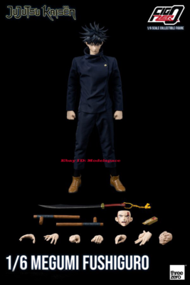 Threezero 3Z03750M0 1/6 Jujutsu Kaisen Fushiguro Megumi Action